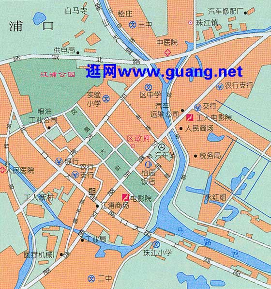 南京浦口区地图